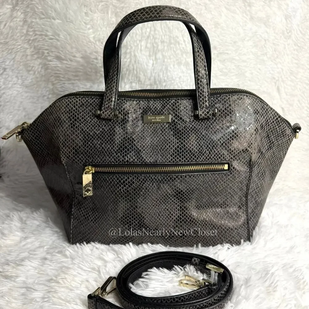 Kate Spade New York Parliament Square Exotic Savannah Satchel